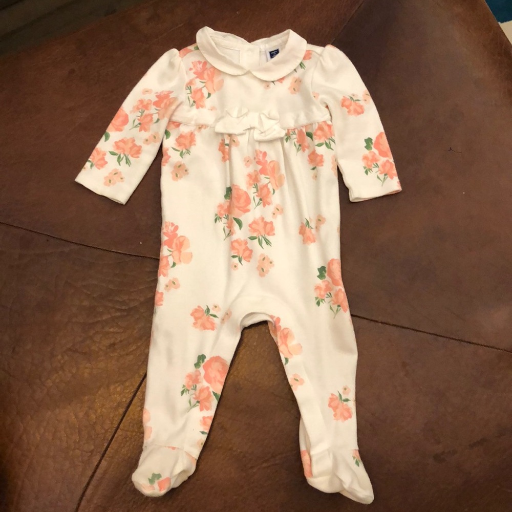 Janie & Jack floral onesie